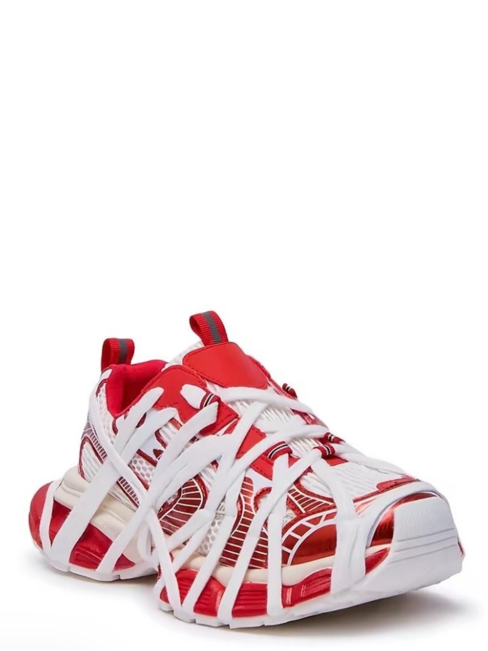 Red Women's Running Sneakers - Lightweight Athletic Shoes